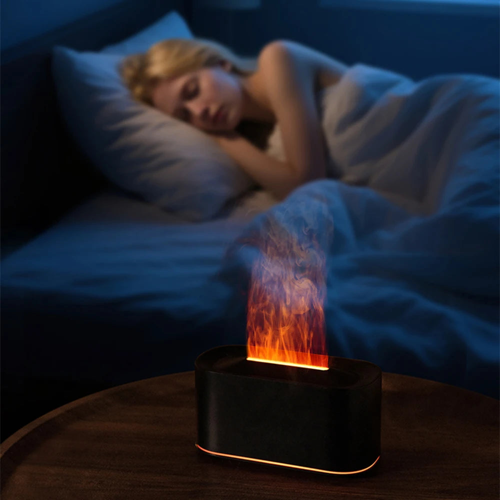 Difusor Llama Somnara – Humidificador Aromático con Efecto Fuego