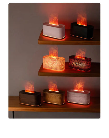 Difusor Llama Somnara – Humidificador Aromático con Efecto Fuego
