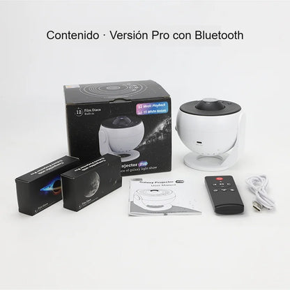 Proyector de Galaxias Somnara – Cielo Estrellado 360° con Mando